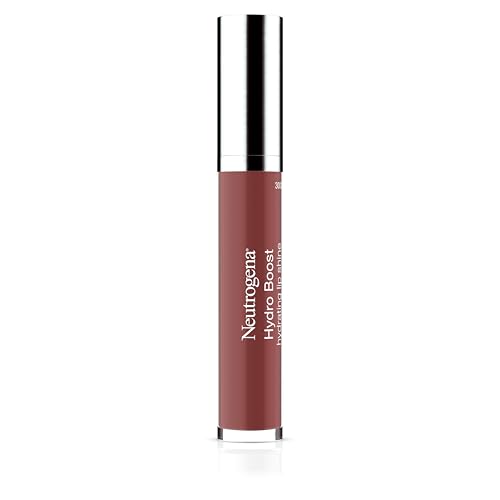 Neutrogena Hydro Boost Moisturizing Lip Gloss, Hydrating Non-Stick and Non-Drying Luminous Tinted Lip Shine with Hyaluronic Acid to Soften and Condition Lips, 90 Pink Mocha Color, 0.10 oz - Image 3