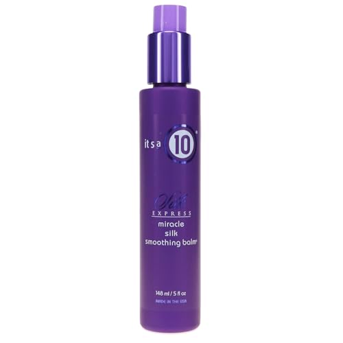 It’s A 10 Silk Express Miracle Silk Smoothing Balm for Unisex, 5 Ounce