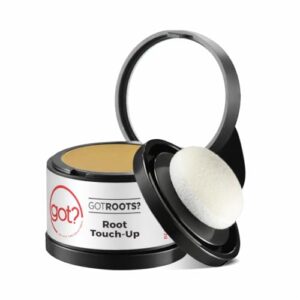 Got? Roots – Temporary Gray Hair Coverage and Thinning Hair Powder – Natural Looking Root Touch Up – Sweat Resistant, Washes Out – Sandy Blonde – 0.14 OZ Tub