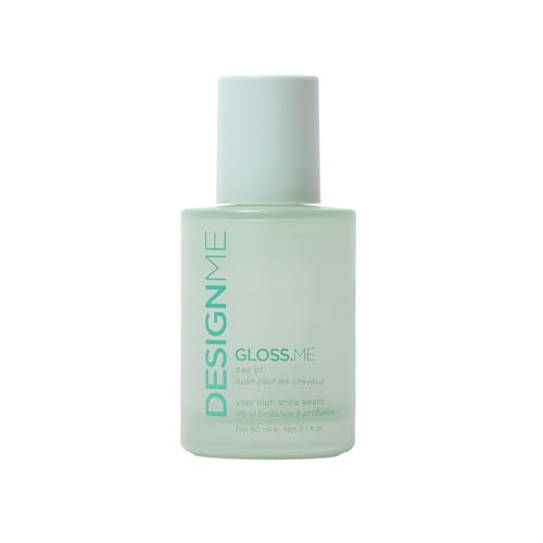 Design.Me GLOSS.ME Hair Oil Anti Frizz Hair Serum for Women | Argan Hair Oil Adds Shine, Smoothness, & Hydration | Paraben & Sulfate Free Straight, Wavy, Coily, or Curly Hair Serum