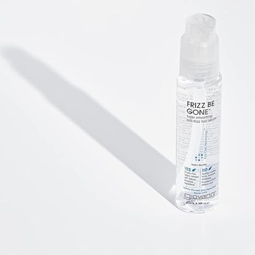 GIOVANNI ECO CHIC Frizz Be Gone – Super Smoothing Anti-Frizz Hair Serum, Adds Shine, Seals in Color, Infused with Natural Botanical Ingredients, Salon Quality, No Parabens – 2.75 oz (1 Pack) - Image 4