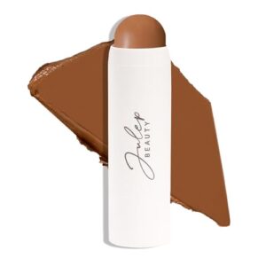 Julep Skip the Brush Cream to Powder Bronzer & Contour Stick – Melted Cocoa Medium skin tones – Long Lasting Blendable and Buildable Color -Multi-Use 2-in-1 Blush and Lip Makeup Stick