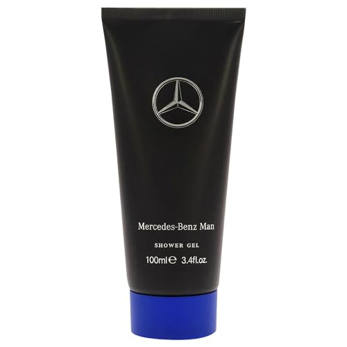Mercedes-Benz Man – Shower Gel Body Wash – Mens Body Wash – Pear, Cedar, Oakmoss Fragrances – Moisturizing Body Wash – Mens Body Soap – 3.4 oz