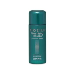 BioSilk Volumizing Therapy Texturizing Powder, Root Lifting Hair Powder for Volume & Texture, Absorbs Excess Oil, Silk & Rice Proteins, Sulfate-Free, Paraben-Free, Cruelty-Free, 0.5 Oz