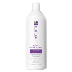 Biolage Ultra Hydra Source Conditioner – Intensely Condition, For Very Dry, Thick, Coarse Hair, Infused with Micro-dosed with Cupuaçu Butter & Salicylic Acid