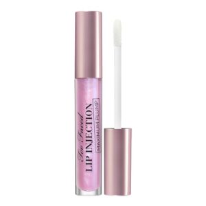 Too Faced Lip Injection Maximum Plump Extra Strength Lip Plumper Gloss | Hydrating, Volumizing, + Plumping, 0.14 Fl Oz