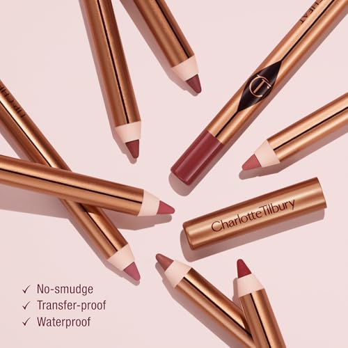 Charlotte Tilbury Lip Cheat Lip Liner Pencil – Gives Lips a Fuller-Looking, Defined Pout – Enriched with Jojoba Oil & Hyaluronic Acid – Waterproof, Smudge-Proof & Transfer-Proof - Image 4
