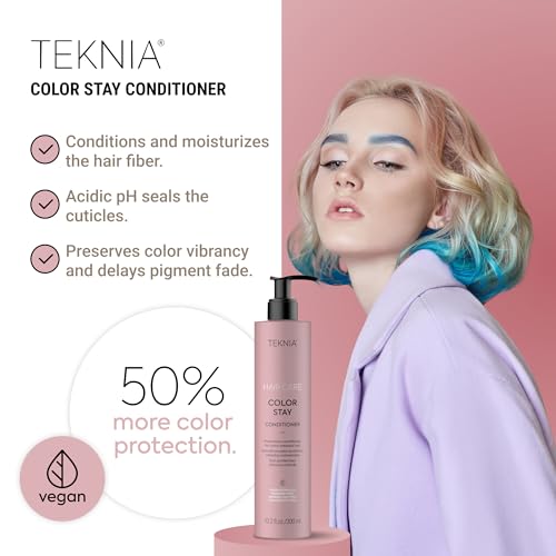 LAKMÉ Teknia Color Stay Conditioner, Color Safe Conditioner for Colored Hair, 10.2 Fl Oz - Image 2
