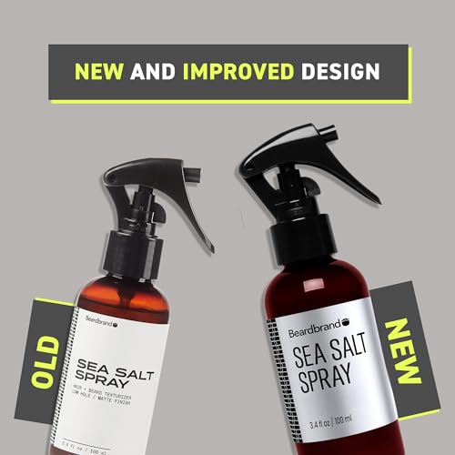 Beardbrand Sea Salt Spray for Men – Hair Texture Spray Adds Instant Volume, For Lightweight Natural Textured Look, Lumber Yard Scent, Achieve Effortless Style & All-Day Hold - Image 3