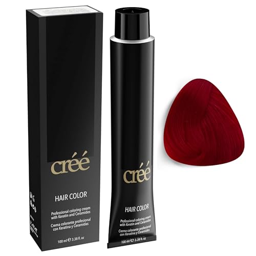 Cree Professional 7.666 Extra Red Blond – Permanent Hair Color – Long Lasting, Rich Vibrant – Gray Coverage 100ml – 3.4 fl.oz.