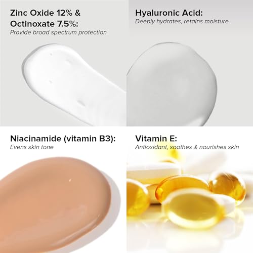 DRMTLGY Anti-Aging Tinted Moisturizer with SPF 46. Universal Tint. All-In-One Light Coverage Dewy Tinted Face Sunscreen with Broad Spectrum Protection Against UVA and UVB Rays. 1.7 oz, 2 pack - Image 2