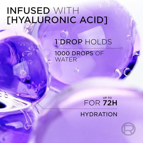 L’Oreal Paris Elvive Hyaluron Plump Hydrating Shampoo for Dehydrated, Dry Hair Infused with Hyaluronic Acid Care Complex, Paraben-Free, 12.6 Fl Oz - Image 4