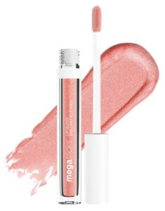 wet n wild MegaSlicks Lip Gloss, Ultra-Glossy, Vitamin-E Enriched, Ultra-Gloss High Shine Moisturizing, Cruelty-Free & Vegan – Cherish