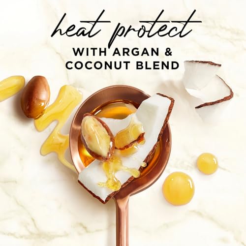 Hair Food Coconut & Argan Oil Heat Protectant Leave-In Spray for All Hair Types, 450°F Heat Protection, Sulfate-Free, Paraben-Free, Dye-Free, Alcohol-Free, Adds Shine, 6.4 Fl Oz - Image 2