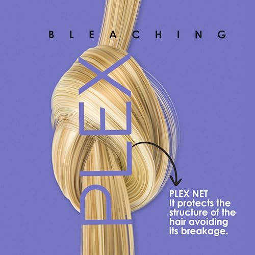 BLONDISH PLEX + 9 Hair Bleaching Powder, Plex Hair Bleach, Highlights, Hair Lightener, Lightens more than 9 Tones, 180gr, 6.34 oz - Image 3