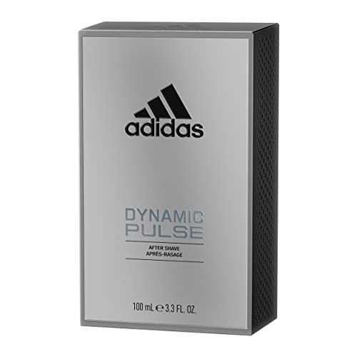 Adidas Dynamic Pulse Aftershave 3.3 fl oz (Pack of 1), Notes of Mint, Apple, and Wood, Men’s Fragrance, Long Lasting, Sporty Fragrance, Travel Size - Image 3