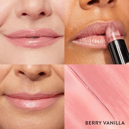 LAURA GELLER NEW YORK Italian Marble Sheer Lipstick – Berry Vanilla – Hydrating & Lightweight – Vitamin E & Caster Seed Oil – Cream Finish - Image 2