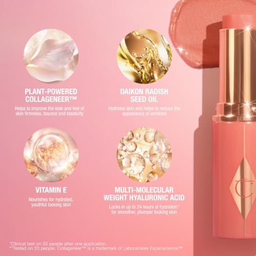 Charlotte Tilbury Unreal Healthy Glow Blush Stick – Buildable Cream Makeup with a Skincare-Infused Formula – Easy to Use, Blendable & Leaves Skin with a Luminous Sheen - Image 5