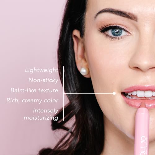 A collection of our iconic Lip Crayons! This first ever collector’s set includes brand new shades that will hydrate, condition, and beautifully color your lips! Each 3-in-1 lip crayon combines the color of lipstick, the shine of a lip gloss and the nourishment of a balm. Our Lip Crayons create the perfect hybrid–without compromise! Lightweight, non-sticky and comfortable to wear. - Image 2