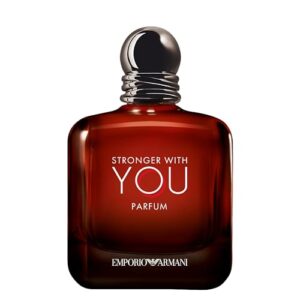 Armani Beauty – Stronger With You – Parfum – Cologne for Men – Woody & Ambery Fragrance – Rum, Bergamot, Lavendar, Cedarwood, and Vanilla Notes