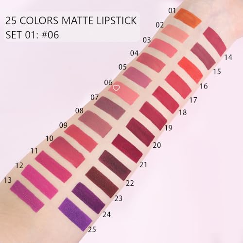 BINGBRUSH Super Matte Longwear No-Budge Stay On Smudge Proof Liquid Lipstick Long Lasting Makeup for Women,Highly Pigmented Color and Instant Shine, Cheeky - Image 4