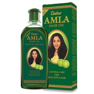 Dabur Amla Hair Oil – Nourishing Herbal Oil with Pure Amla and Botanical Extracts for Healthy, Moisturized Scalp, Strong, Shiny Hair – Ayurvedic Strengthen Roots for Men & Women – 500 ml