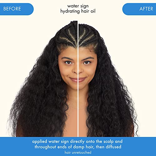 amika. water sign hydrating hair oil with hyaluronic acid - Image 3