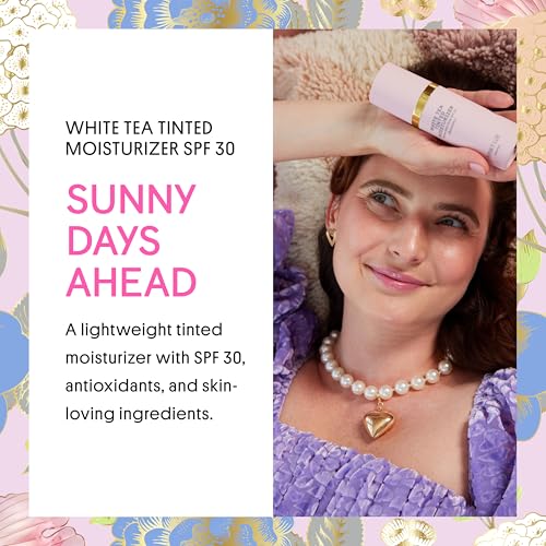 Winky Lux White Tea Tinted Moisturizer SPF 30 – Buildable Coverage with Facial SPF, Lightweight Sunscreen for Face, Naturally Radiant Finish, Long Lasting Coverage with Vitamin E, Light - Image 3