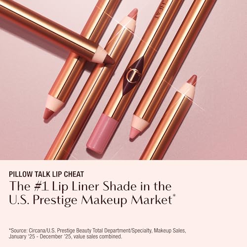 Charlotte Tilbury Lip Cheat Lip Liner Pencil – Gives Lips a Fuller-Looking, Defined Pout – Enriched with Jojoba Oil & Hyaluronic Acid – Waterproof, Smudge-Proof & Transfer-Proof - Image 3